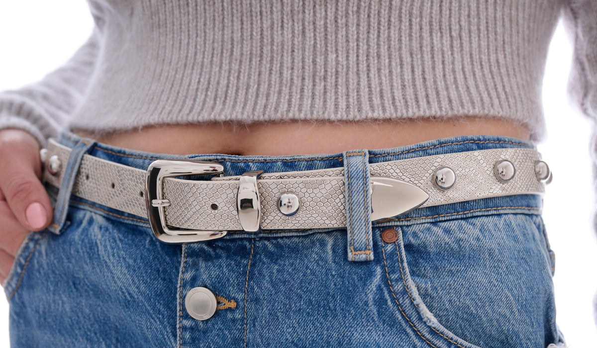 Why Studded and Grommet Belts are Trending